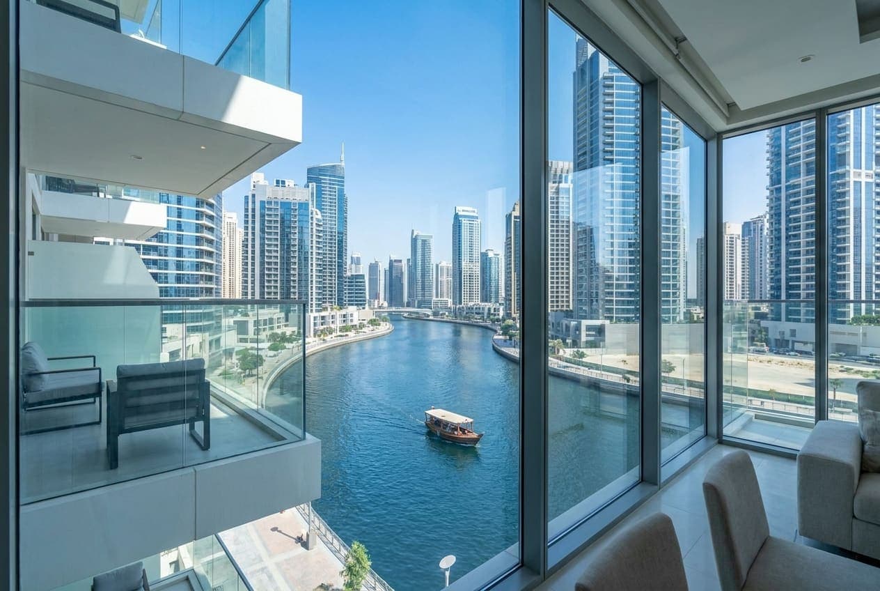 Canal-side 2-bedroom in Business Bay photo 3