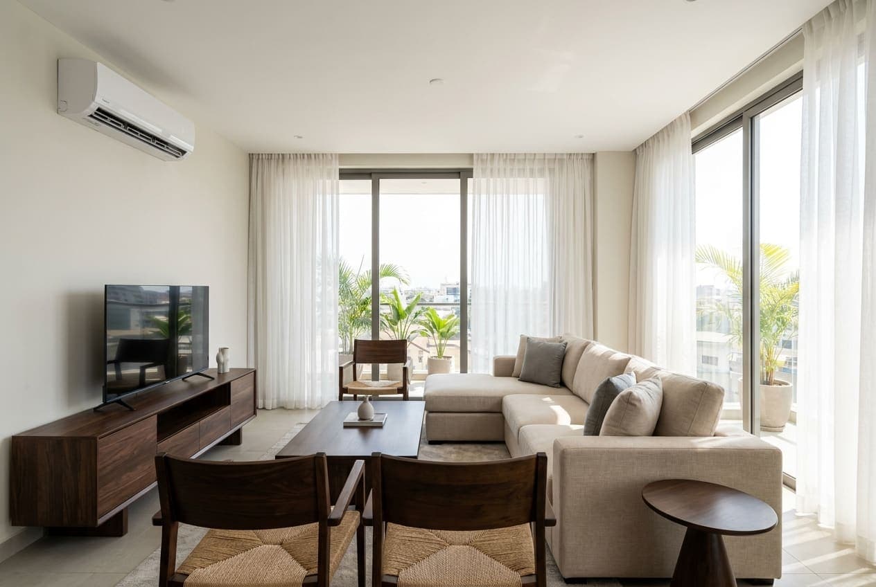 Modern 2-bedroom in Airport Residential