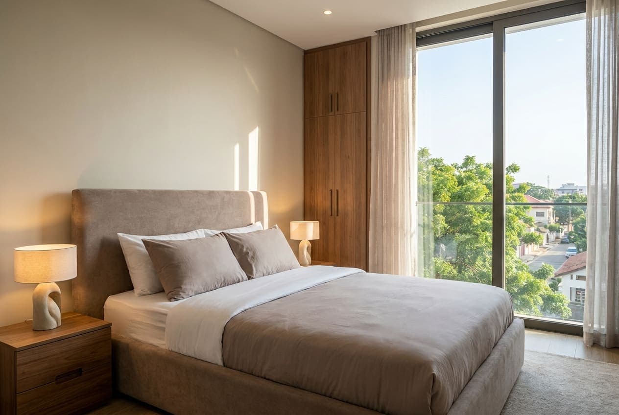 Modern 2-bedroom in Airport Residential photo 2