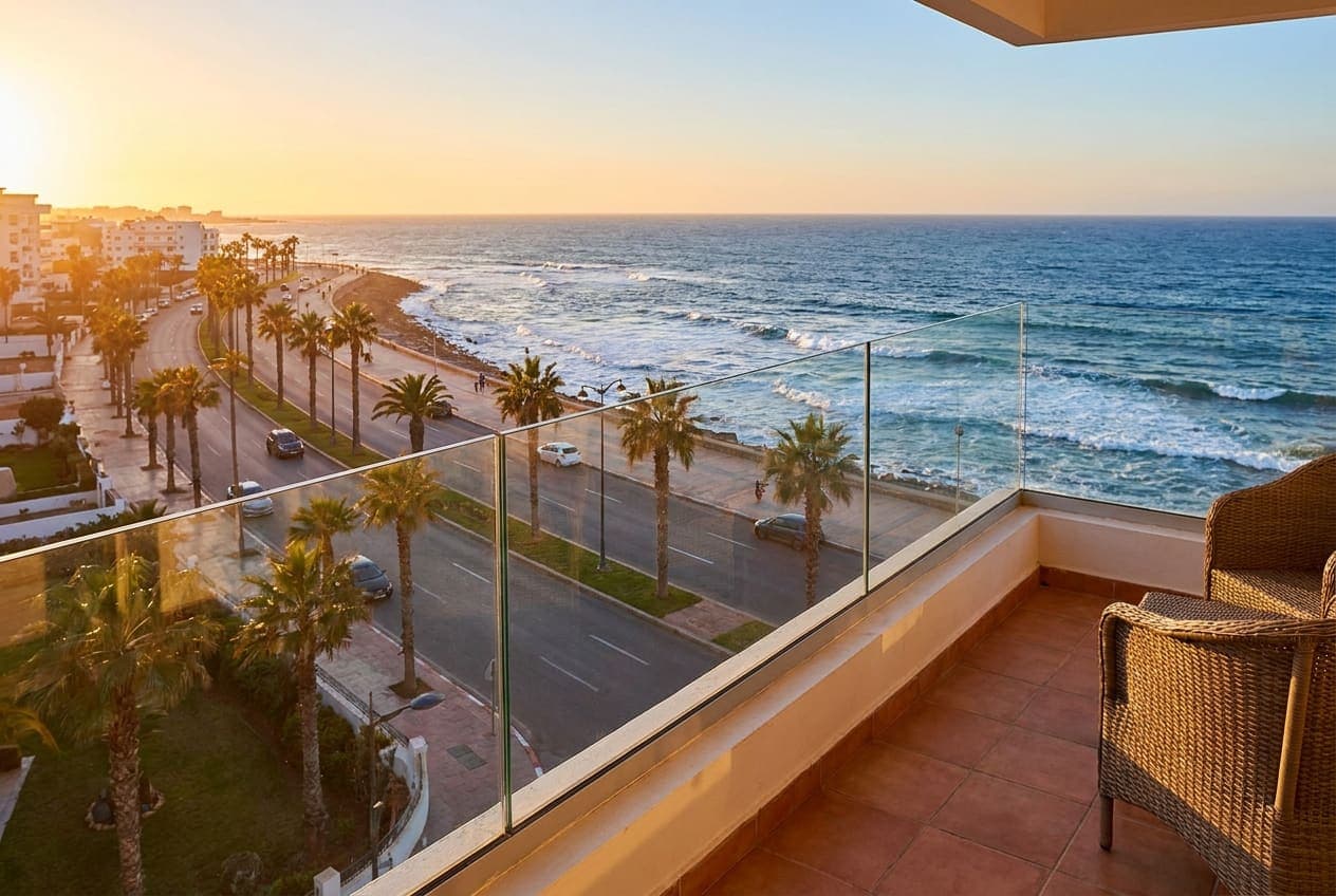 Seafront 1-bedroom in Ain Diab photo 3