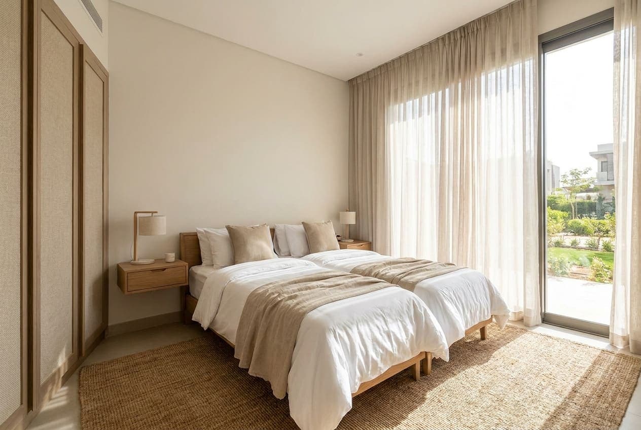 Serviced studio in New Cairo compound photo 2
